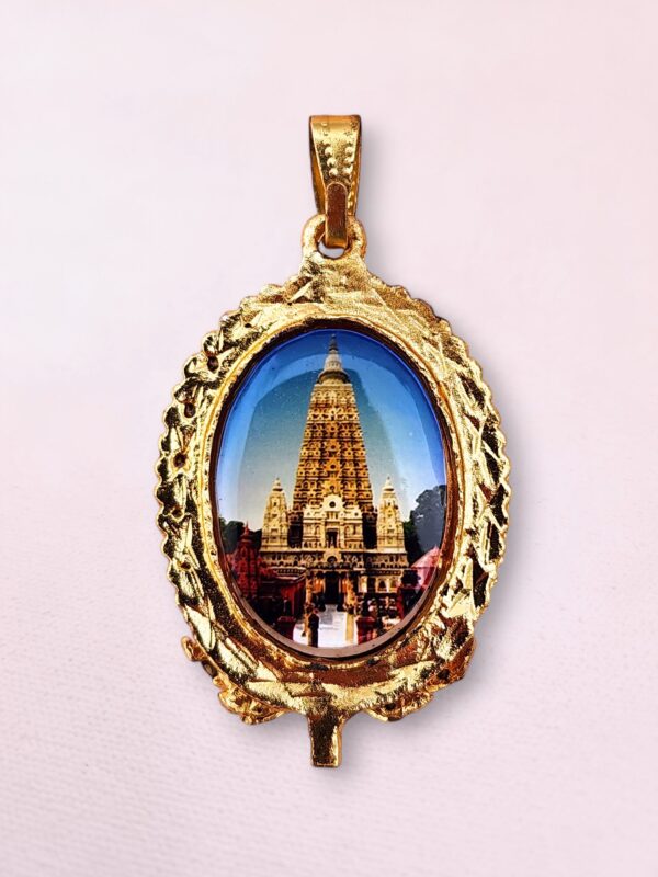 Ajahn Maha Bua and Mahabodhi Temple Pendant - Image 2