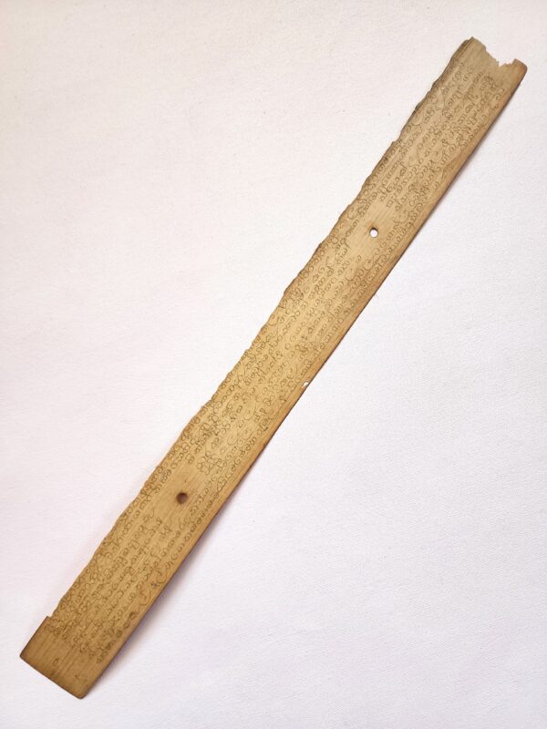 Ancient Buddhist Palm Leaf Manuscript - Image 6
