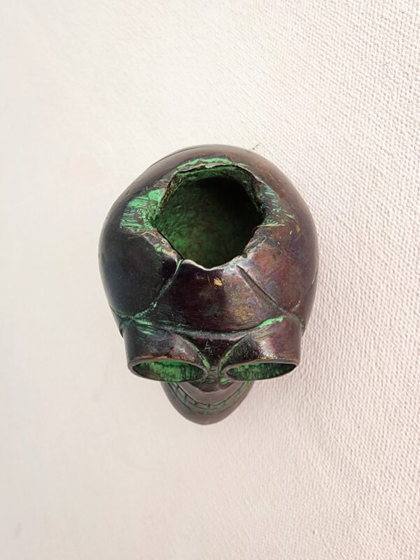 Tibetan Skull Incense Holder - Image 2
