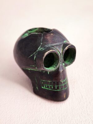 Tibetan Skull Incense Holder