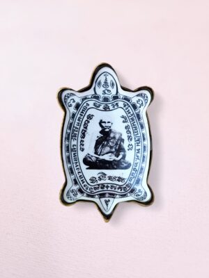 Luang Por Liu White Turtle Amulet