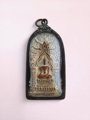 Encased Thai Buddha Amulet Pendant