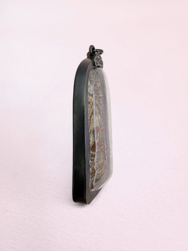 Encased Thai Buddha Amulet Pendant - Image 3