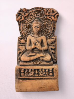 Sarnath Terracotta Buddha Statue made from holy clay from Deer Park