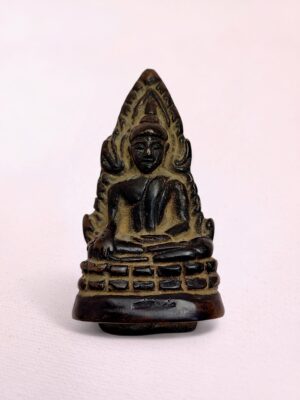 Phra Buddha Chinnarat Thai Amulet Brass Statue Pendant