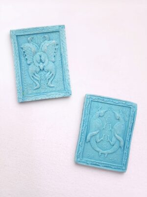 Thep Phamon Chamlaeng Butterfly King Amulet | Kruba Krissana Sacred Clay Amulet | Thai Twin Butterfly Metta Talisman
